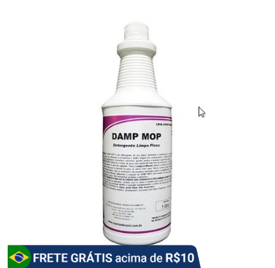 LIMPA PISOS 1 LITRO DAMP MOP PH NEUTRO PORCELANATO PORTOBELLO VINÍLICO LAMINADO MADEIRA SPARTAN